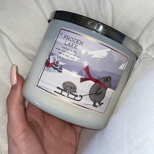 Bath and body works frozen lake candle